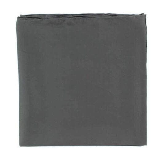 100% Silk Gray Wild Rags 35x35