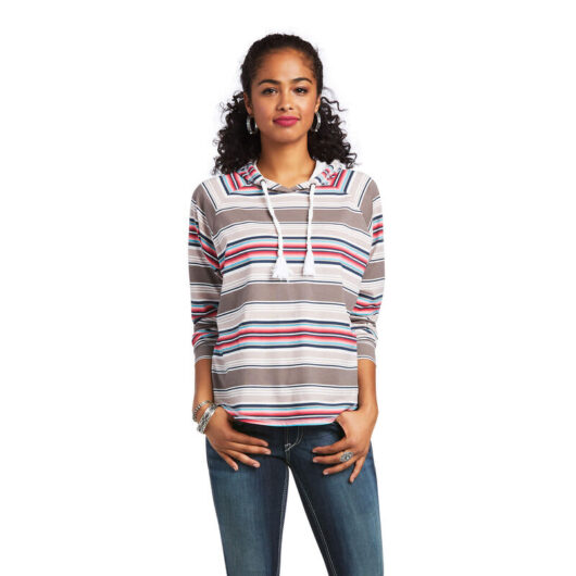 Ariat-Ladies Hacienda Pullover LS Shirt Multi (10039828)