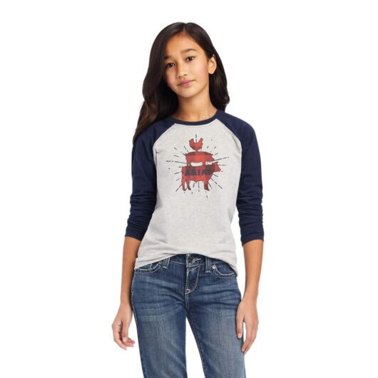 Ariat Real Farm Shirt Girls L/S (10041323)****