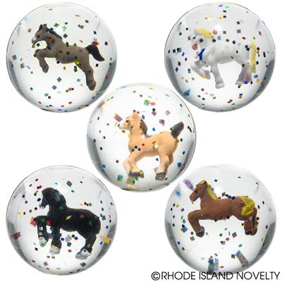 87-97119-0-0 JT INT. 45mm Horse HI-Bounce Ball (Each Piece)
