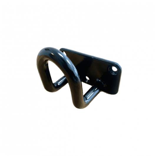 *American Stalls - Bridle Hook, Blk 3"W 3"H 2.75" Deep  (ASBH)
