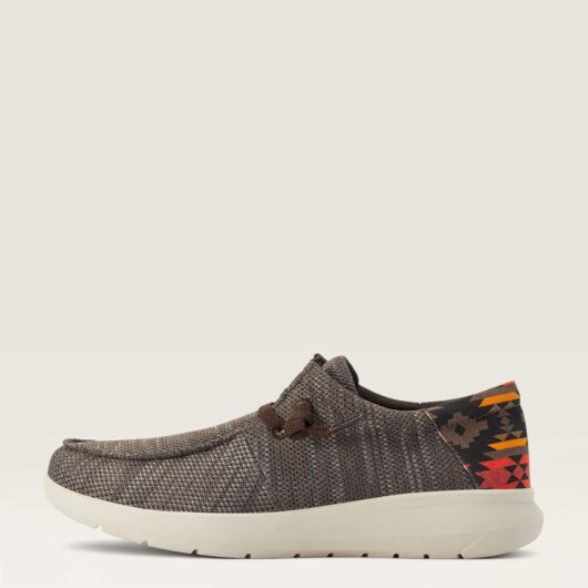Ariat Hilo Stretch Lace Brown Aztec Men's Shoes (10042507)