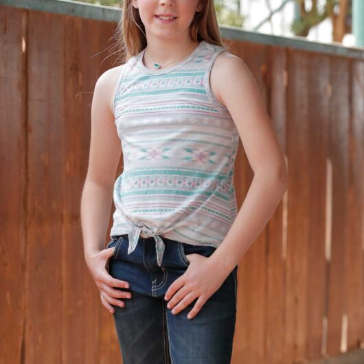 Cinch-Girls S/S Tank Top*