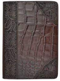 3D- Ipad Air Case Brown Floral with Brown Gator (DG294)