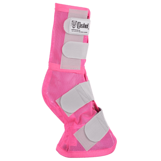 CASHEL - Crusader Fly Leg Guards, Horse Pink (LG3H-PK)