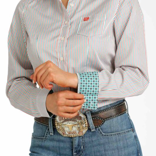 Cinch-Womens L/S  Button Up Shirt*