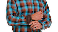 Cinch Men's L/S Plaid Button Down Shirt (MTW1105608)**