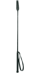 26" crop plastic shaft and handle with plastic tip and wrist loop.