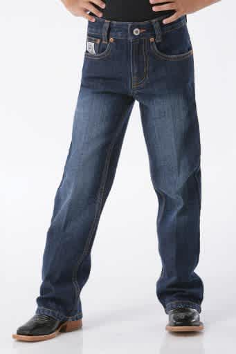 *Cinch White Label Boy's Jean Slim - Dark Stonewash (MB12881002)