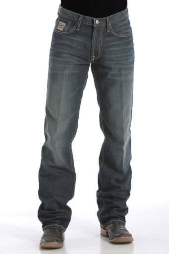 *Cinch Men's White Label Dark Stonewash Jean (MB92834019)