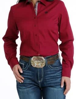 CINCH-WOMEN'S BUTTON-DOWN WESTERN SHIRT(MSW9165041)*