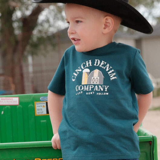 Cinch Toddler Boy's Graphic Green Tee (MTT7671083)
