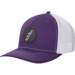 Classic Equine- Trucker Snapback Cap, Faux Leather Patch